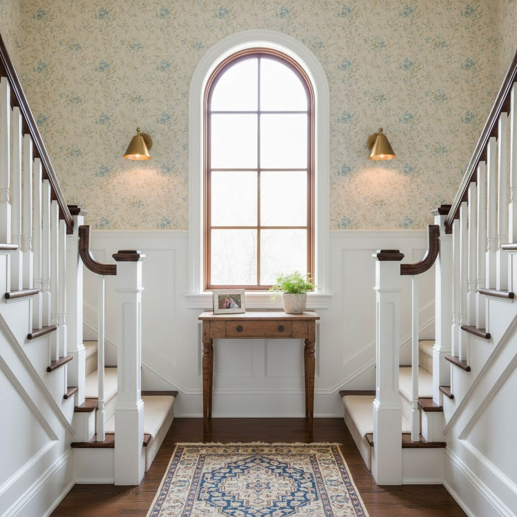Traatten Wall Lamp - Traditional Solid Brass Wall Sconce | Vintage Finial Accent Light