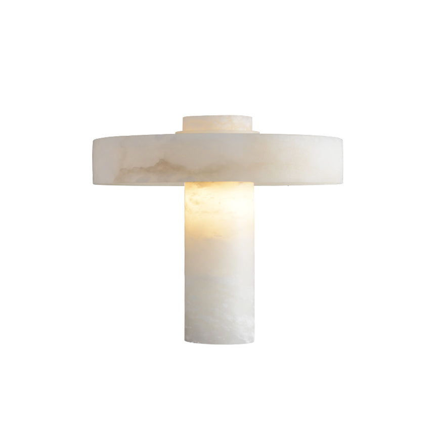 Tramonto Alabaster Table Lamp - Spanish Natural Stone Accent Lamp | Modern Rustic E26/E27 Desk Light