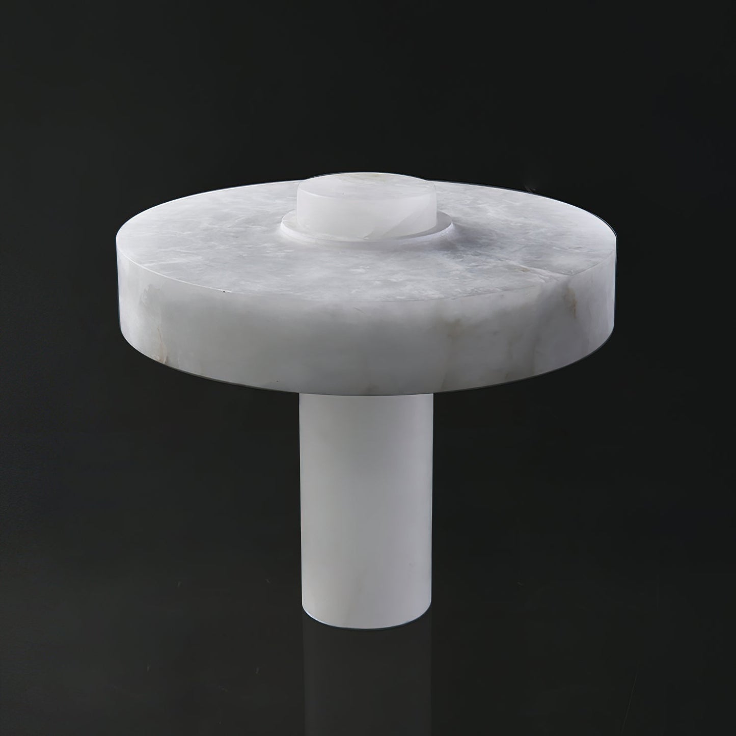 Tramonto Alabaster Table Lamp - Spanish Natural Stone Accent Lamp | Modern Rustic E26/E27 Desk Light