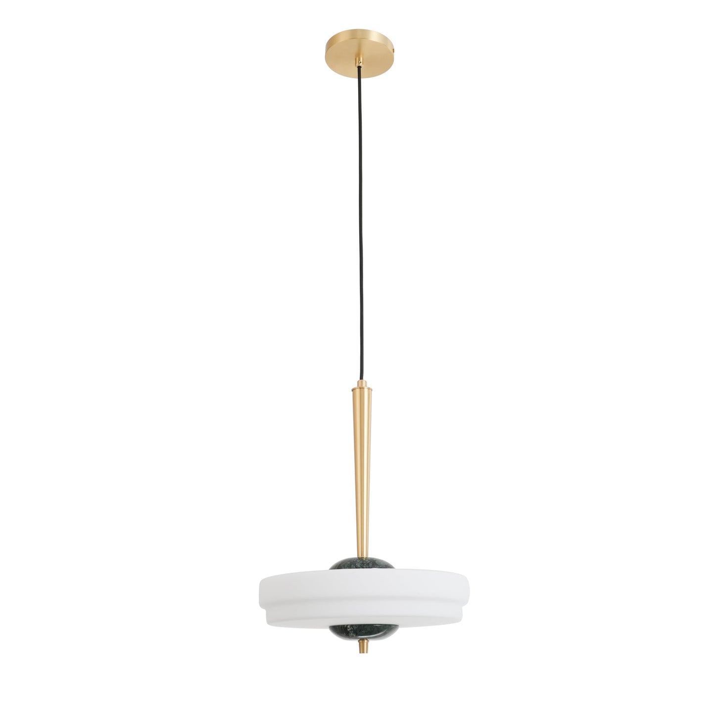 Trave Alabaster Pendant Lamp - Classic Natural Stone Speakeasy Light | Vintage Minimalist E26/E27 Pendant