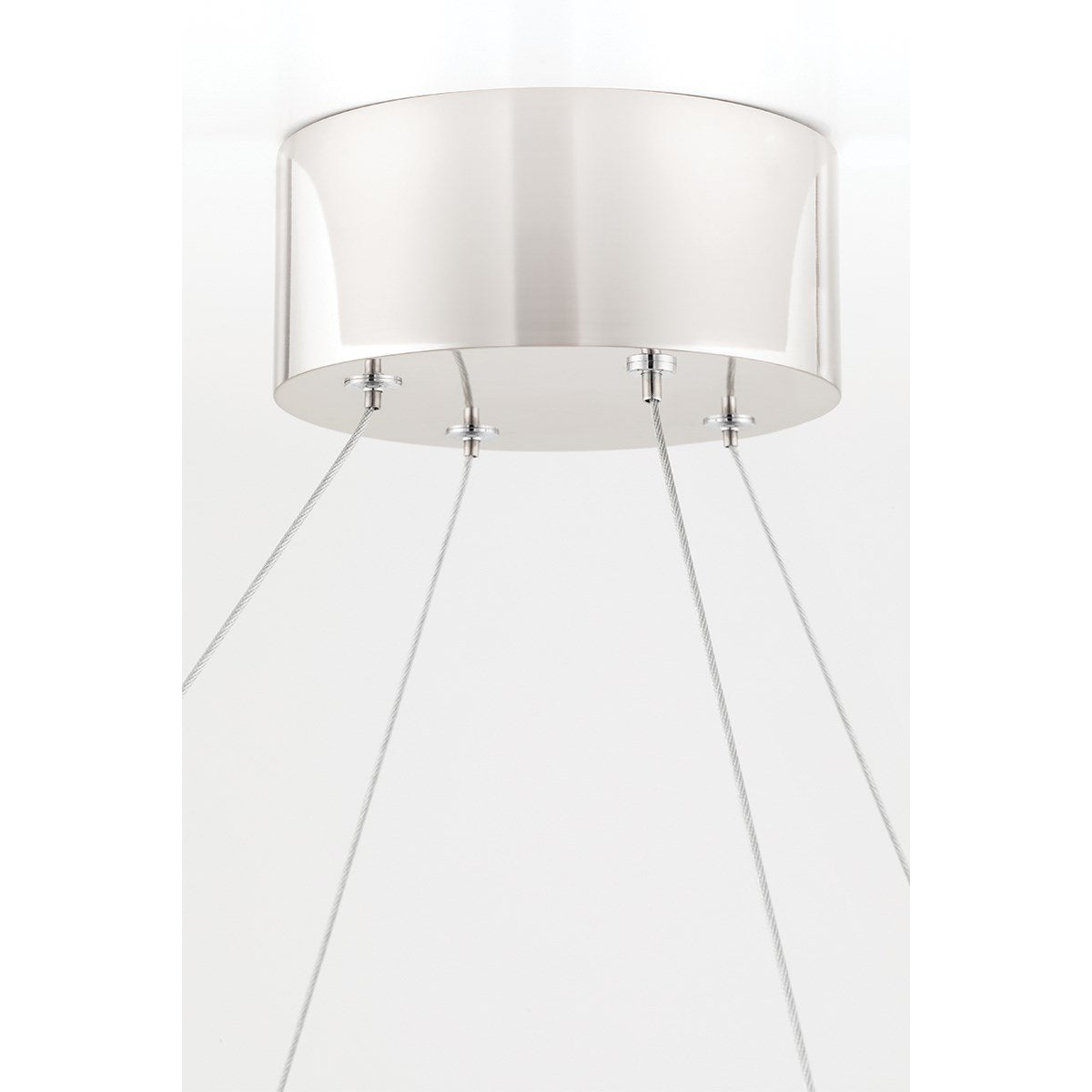 Tribeca Chandelier - Modern Dual-Tone Curved Ring LED Chandelier | Architectural Gold & Black Pendant