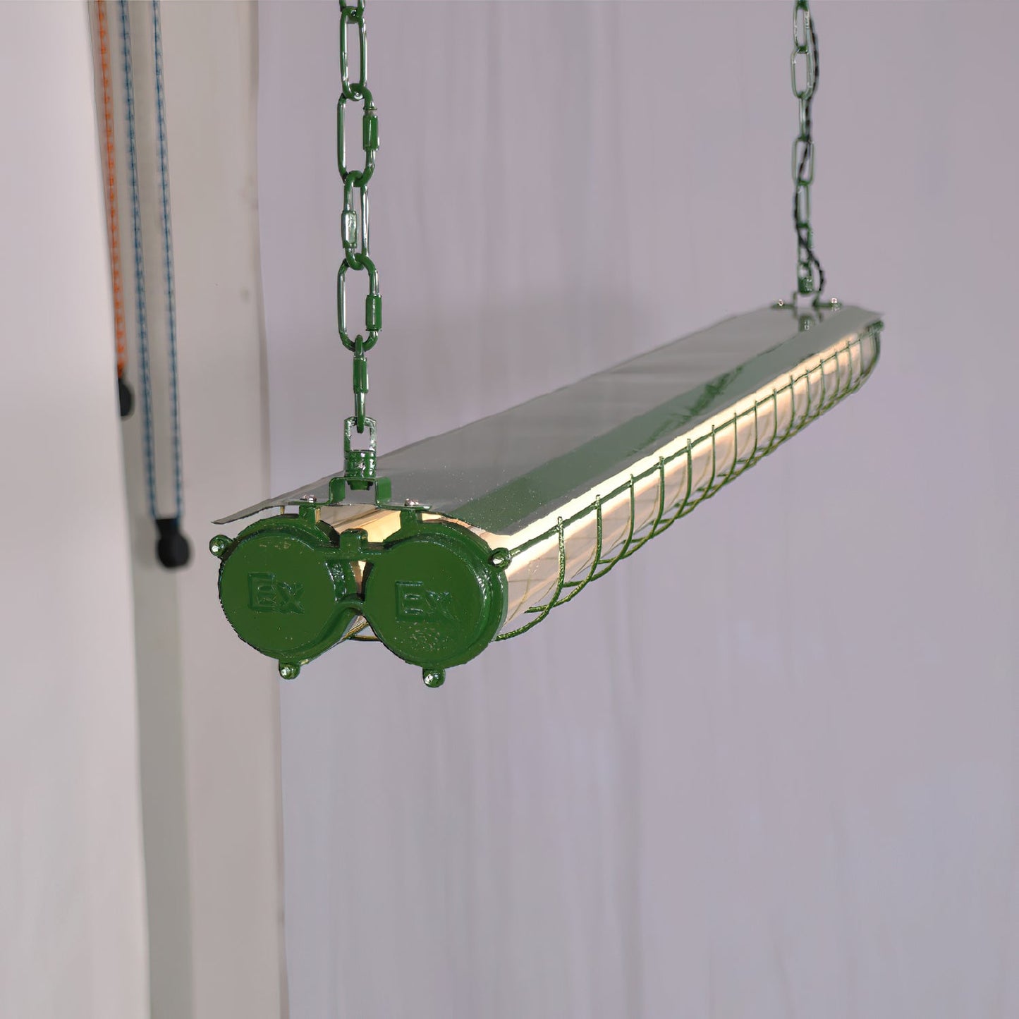 Ultra Mariner Pendant Light - Nautical Industrial Metal Cage Linear LED Light | Kitchen Island & Bar Pendant