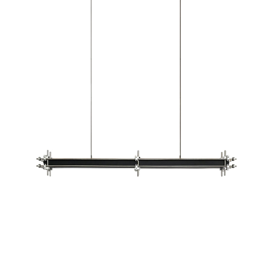 Valise Pendant Lamp - Vintage Travel Trunk Linear LED Pendant Light | Modern Aluminum Kitchen Island Light