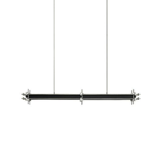 Valise Pendant Lamp - Vintage Travel Trunk Linear LED Pendant Light | Modern Aluminum Kitchen Island Light