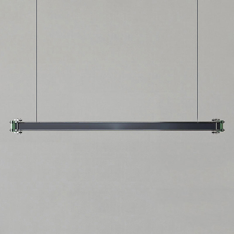 Valise Pendant Lamp - Vintage Travel Trunk Linear LED Pendant Light | Modern Aluminum Kitchen Island Light