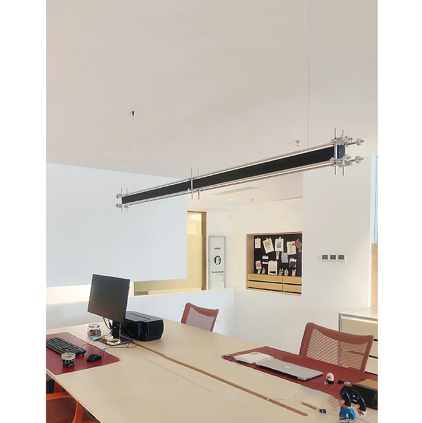 Valise Pendant Lamp - Vintage Travel Trunk Linear LED Pendant Light | Modern Aluminum Kitchen Island Light