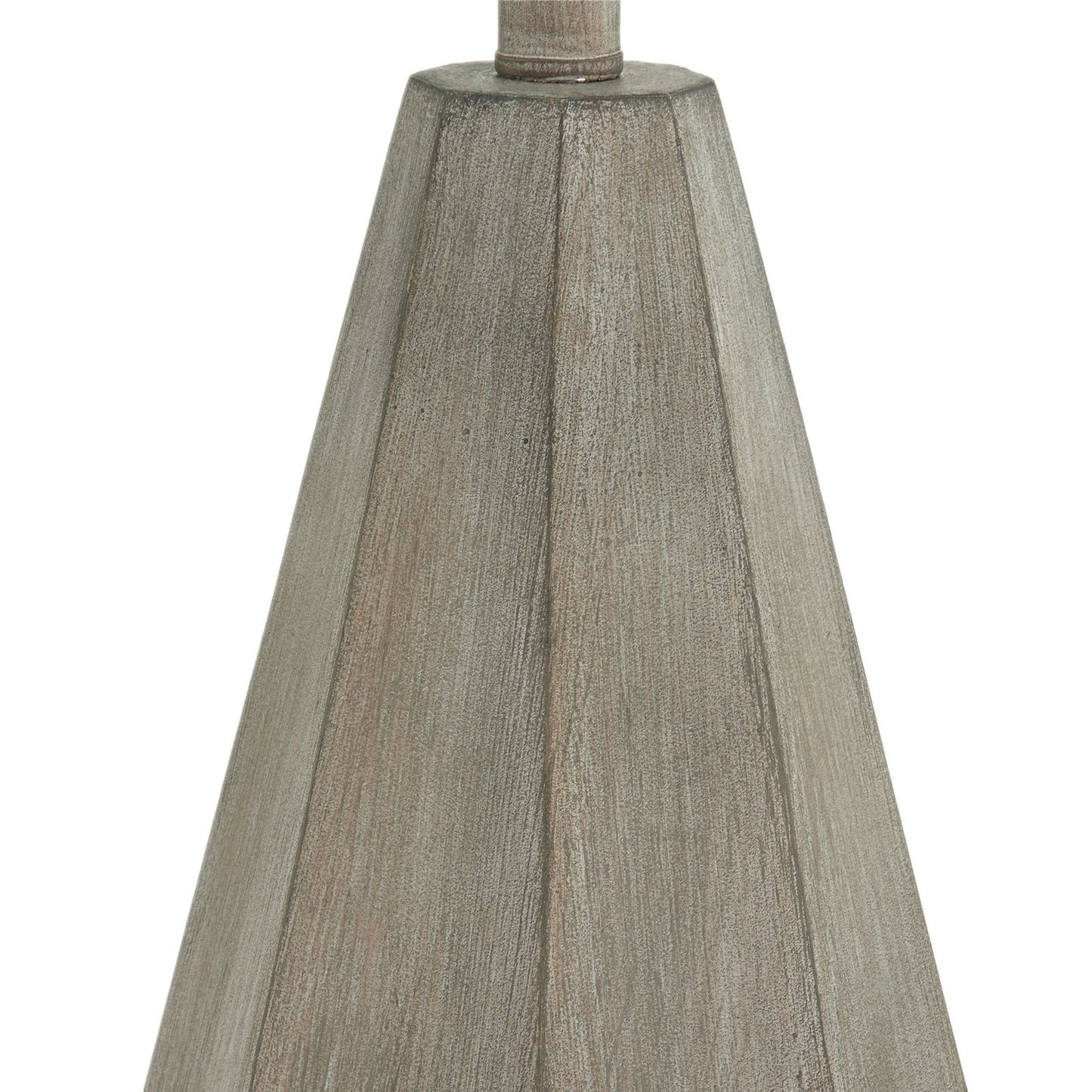 Vaughn Table Lamp - Geometric Wooden Base & Fabric Shade Bedside Light | Modern Chic Accent Desk Lamp