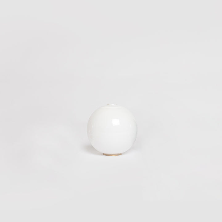 Veer Pendant Lamp - 4-Light Handblown Glass & Brass Pendant | Modernist Integrated LED Chandelier
