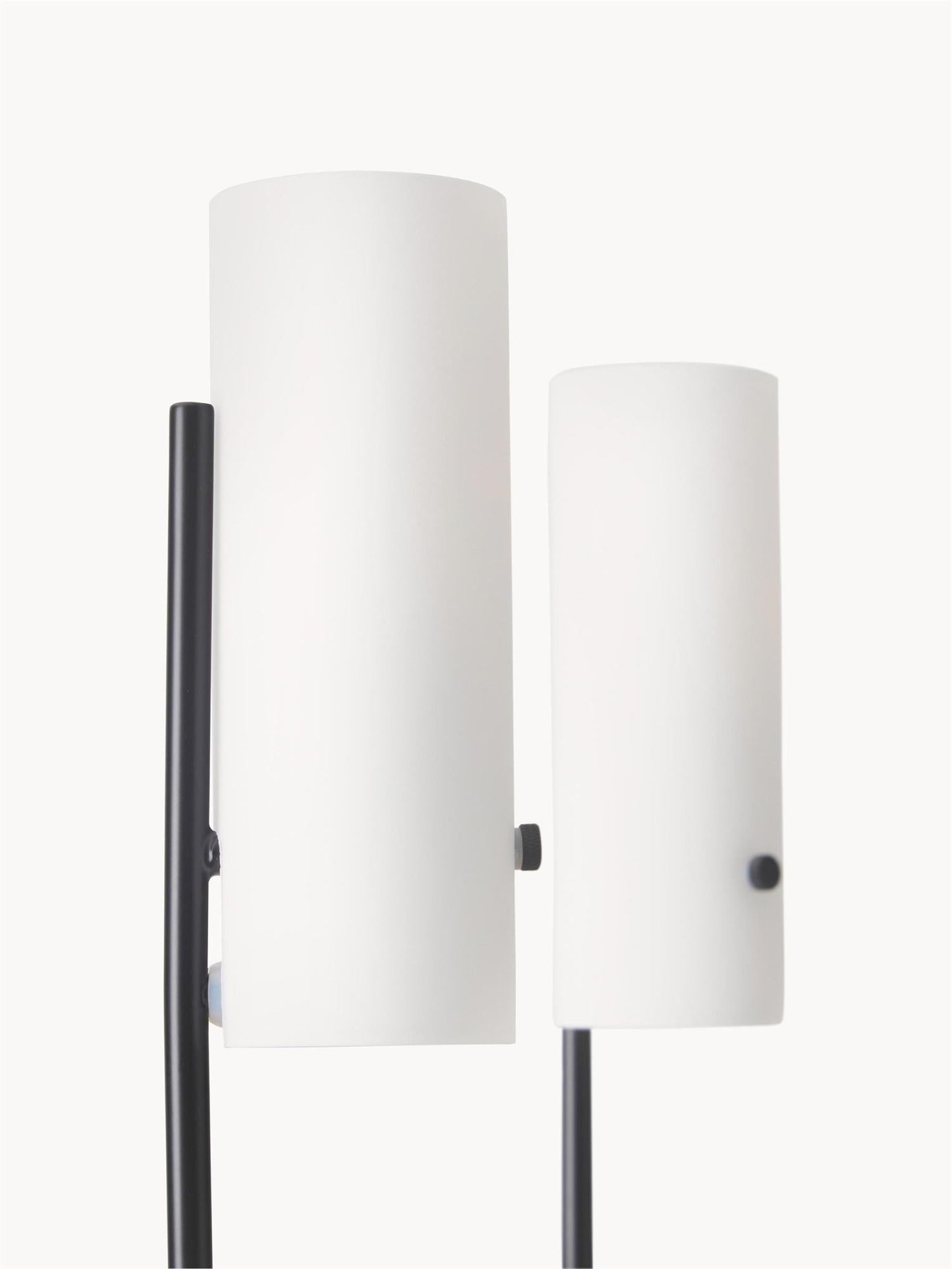 Vivian Glass Chandelier - Sleek Modern Round Brass & Glass Pendant Light | 6-Light Contemporary Sconce