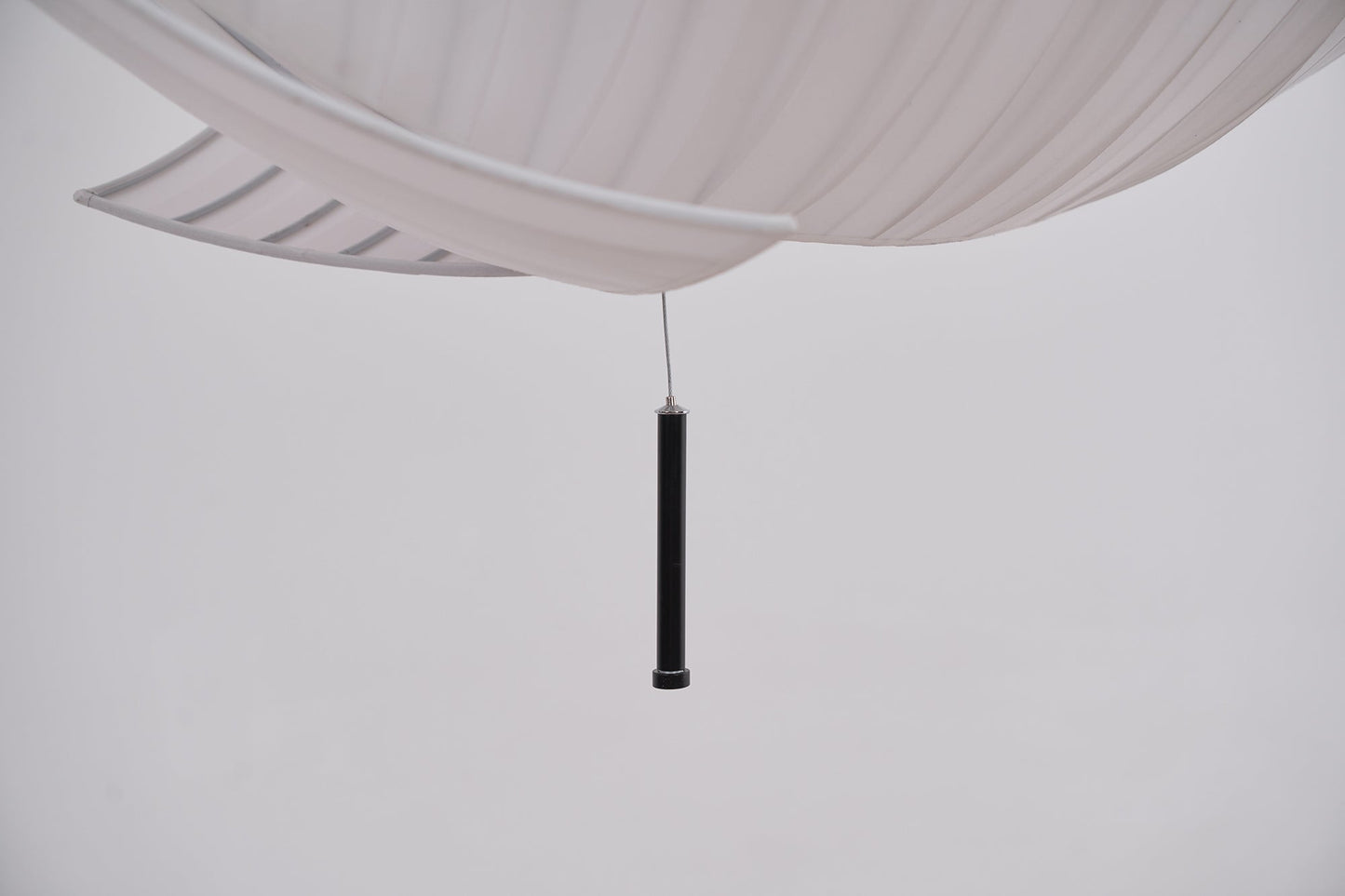 Voiles Pendant Lamp - Sculptural Asymmetric Sail Hanging Light | Japandi PE Fabric Chandelier