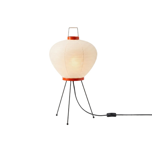 Washi 3A Table Lamp - Japanese Mulberry Paper Tripod Accent Sconce | Modernist Mid-Century Desk Light