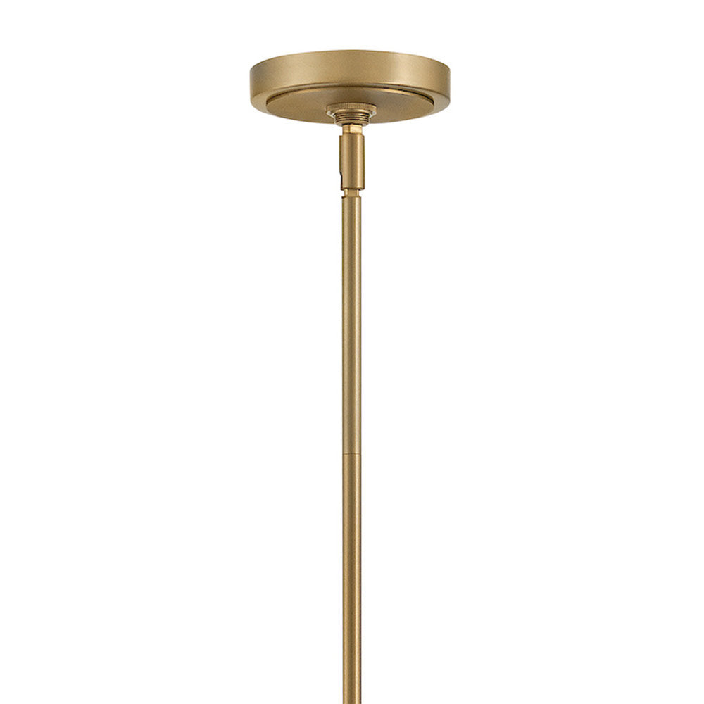 Welwyn Luxury Glass Island Chandelier - 6-Light Black & Brass Dining Pendant | Handblown Globe Light Candelabra | E12 Base