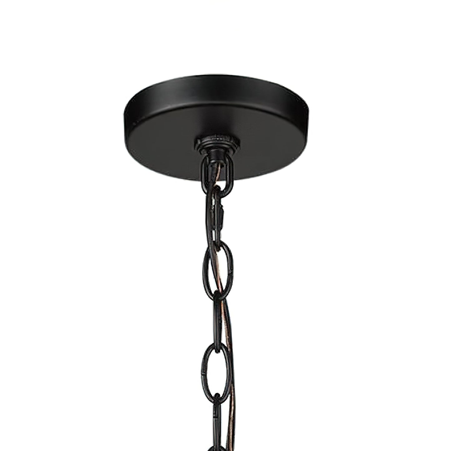 Westchester County Luxury Candle Chandelier - 6 or 8-Light Sand Black & Gold Hanging Pendant | Modern Minimalist Curved Lamp