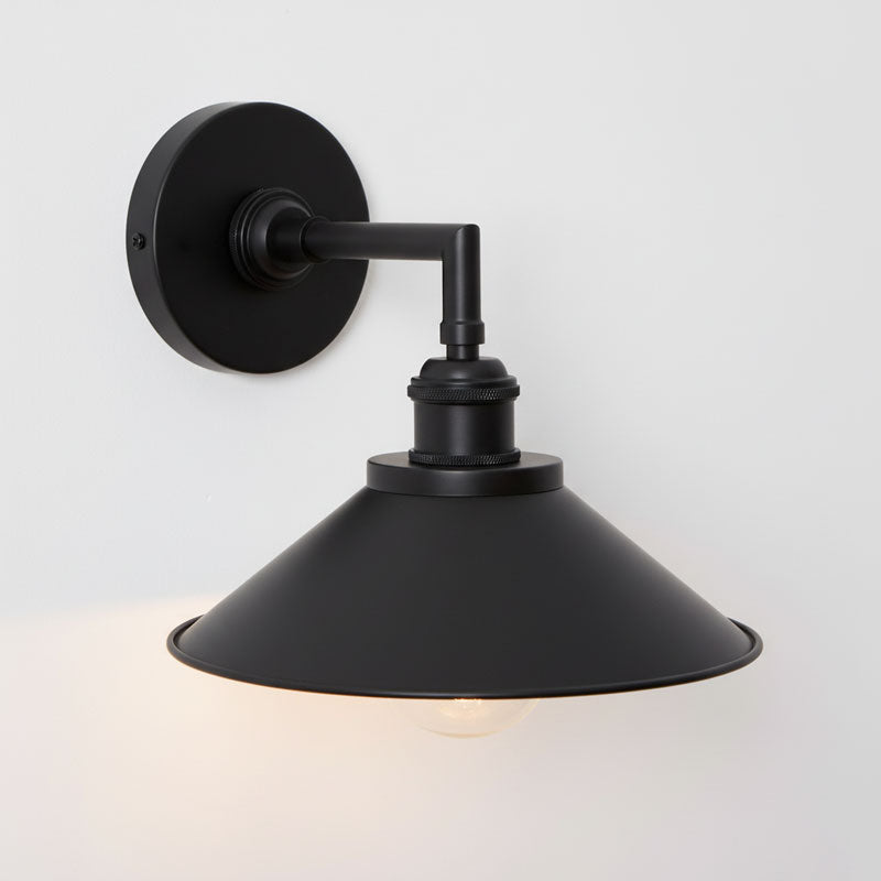 Whizzer Solid Brass Wall Sconce - Luxury Circular Backplate Lamp | Intricate Detailed Detail Bedside Light | E12 Base