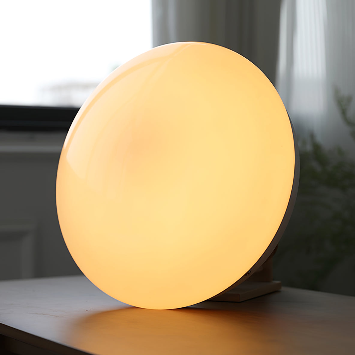 Wickes Flush Ceiling Light - Modern Glass & Iron LED Fixture | Luxurious 13" Low-Profile Ceiling Lamp