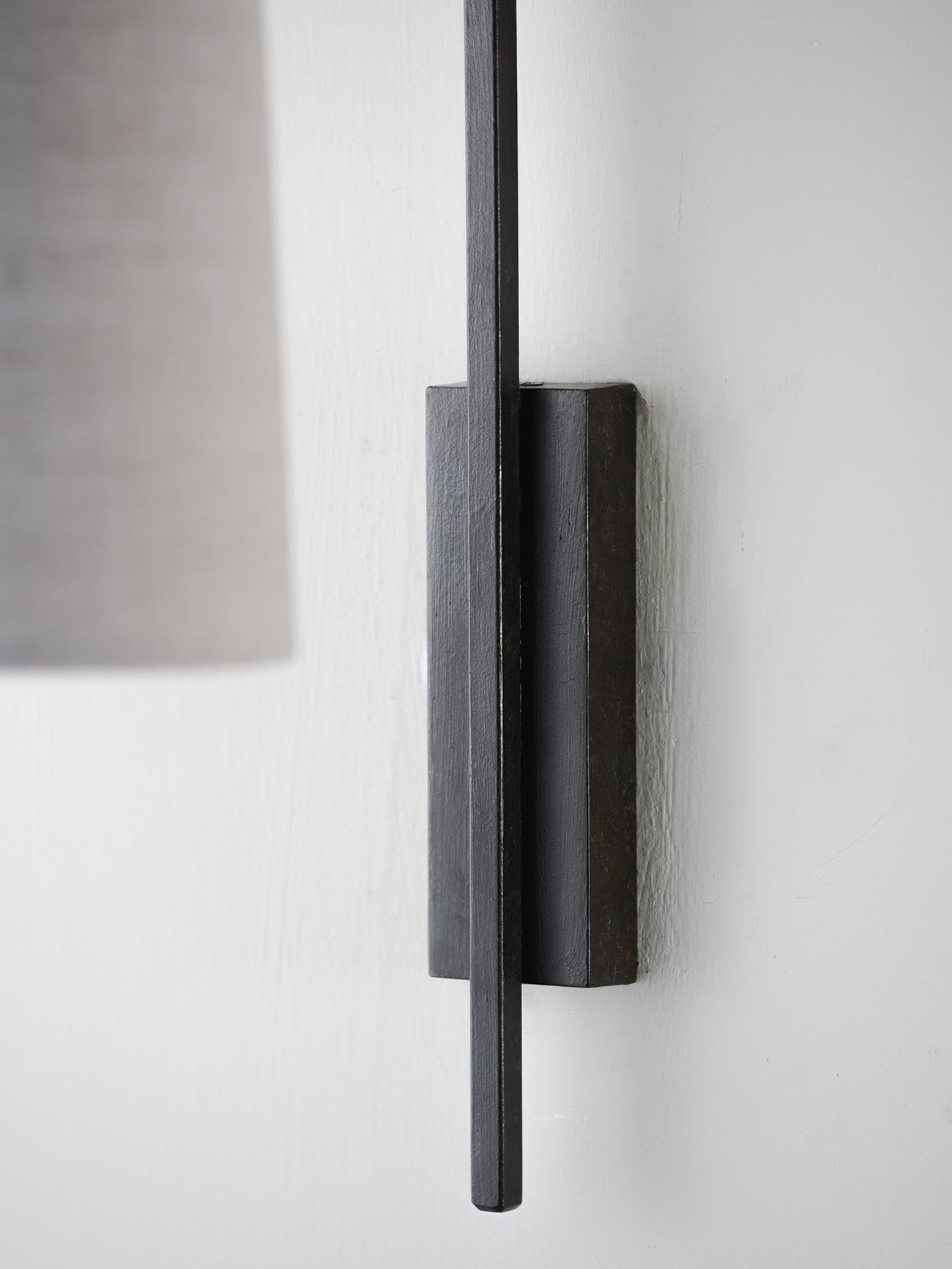Willow Arc Wall Lamp - Industrial Fabric Shade Sconce | Vintage Street Light Inspired Bedside Reading Lamp | E14 Base