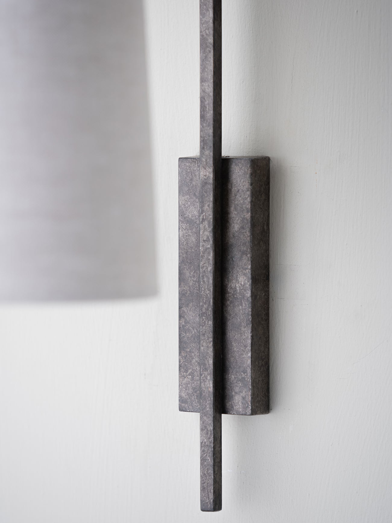 Willow Arc Wall Lamp - Industrial Fabric Shade Sconce | Vintage Street Light Inspired Bedside Reading Lamp | E14 Base