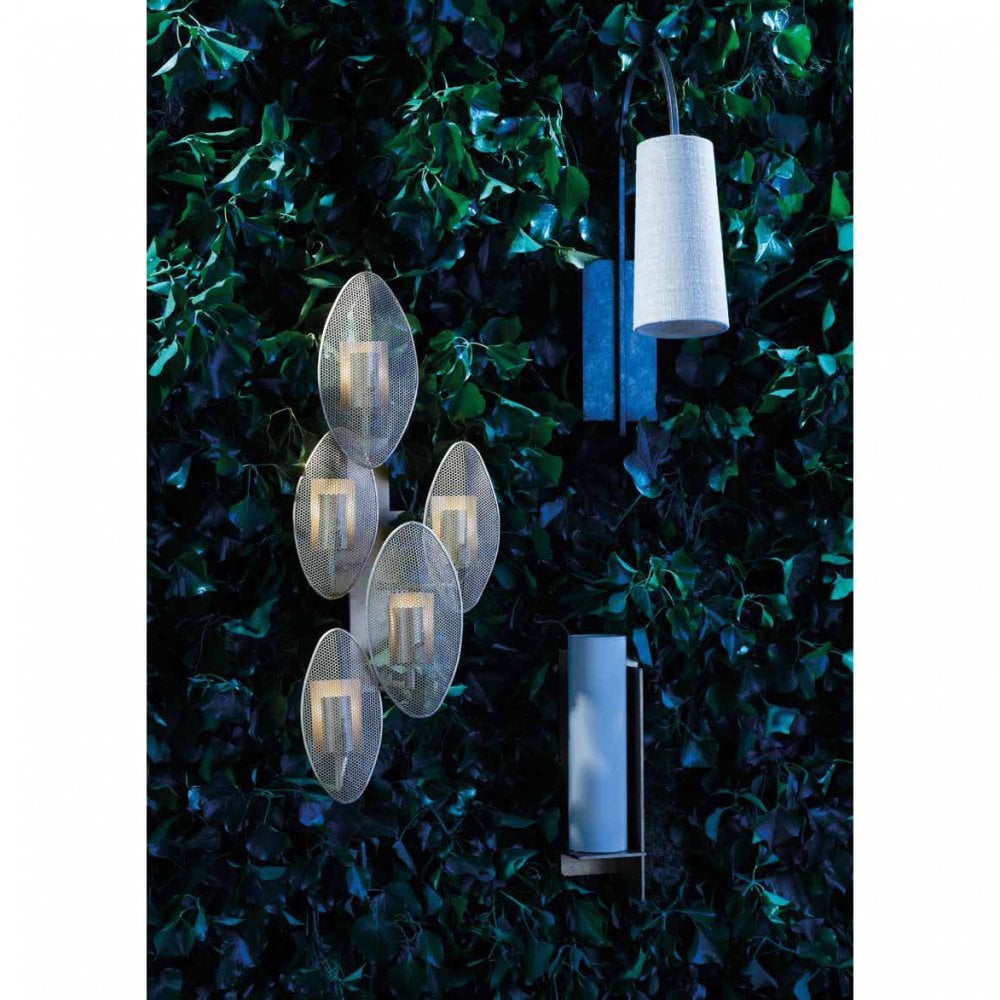 Willow Arc Wall Lamp - Industrial Fabric Shade Sconce | Vintage Street Light Inspired Bedside Reading Lamp | E14 Base