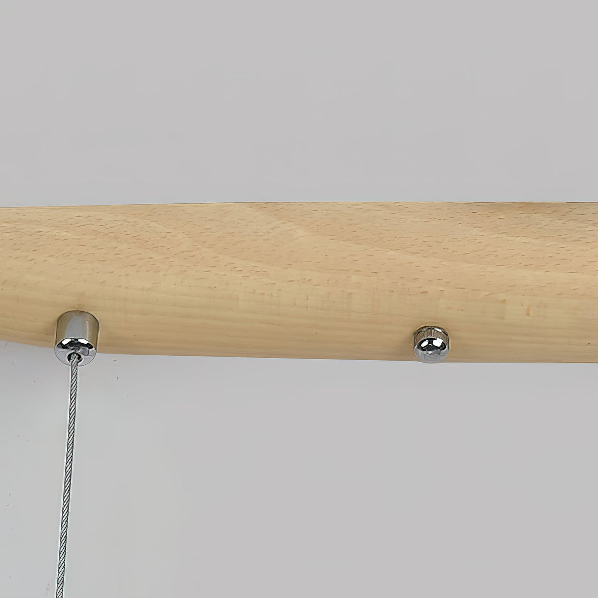 Eastoft Wood Pendant Lamp – Linear Solid Ash Wood LED Pendant Light