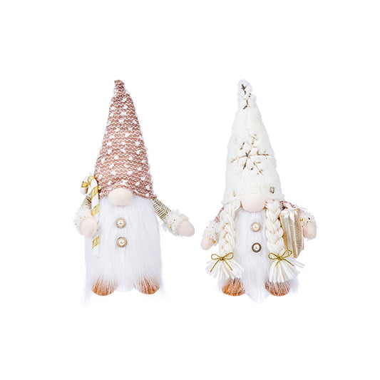 Xmas Plush Gift Light - Festive LED Christmas Doll | USB Rechargeable Holiday Decor & Plush Night Light
