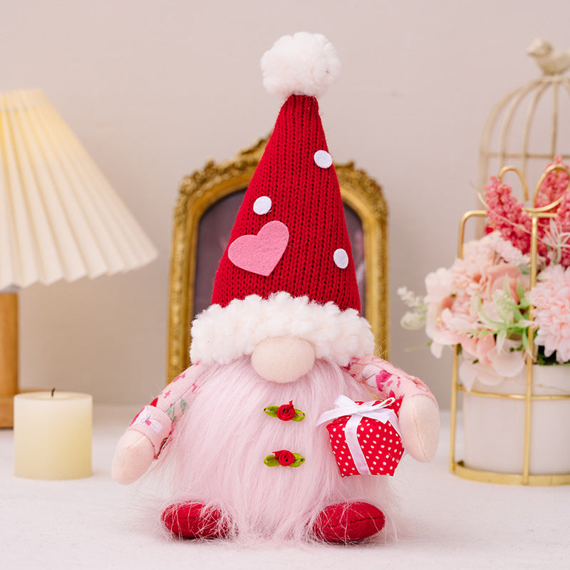 Xmas Plush Gift Light - Festive LED Christmas Doll | USB Rechargeable Holiday Decor & Plush Night Light
