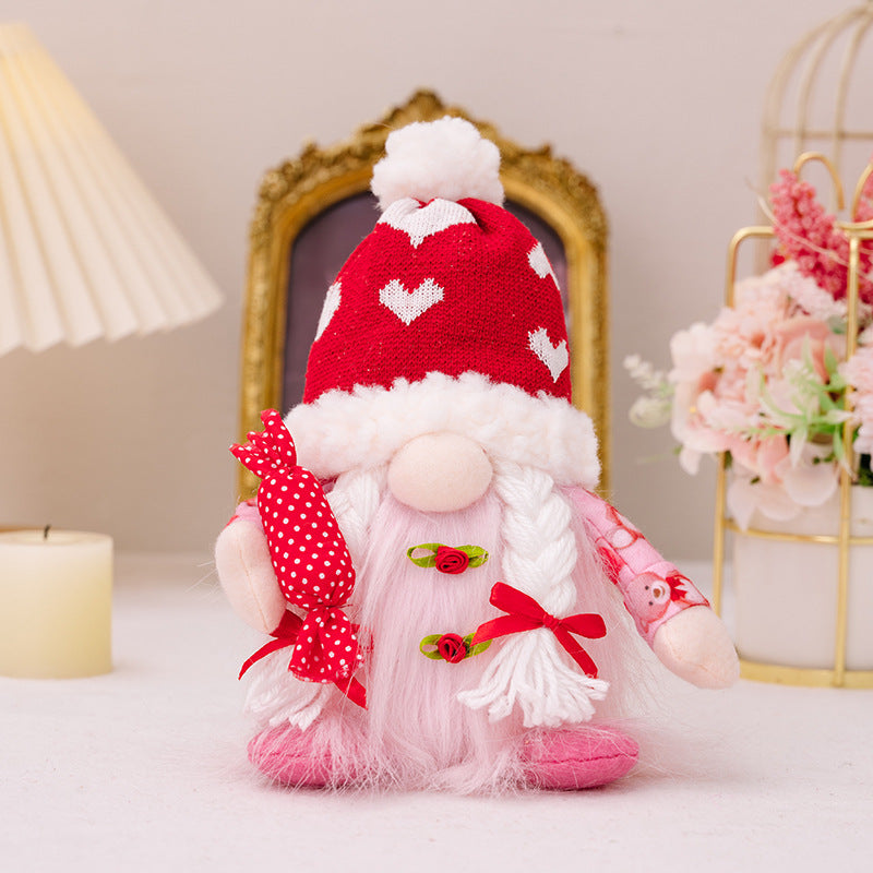 Xmas Plush Gift Light - Festive LED Christmas Doll | USB Rechargeable Holiday Decor & Plush Night Light