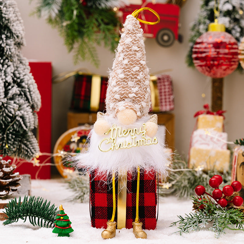 Xmas Plush Gift Light - Festive LED Christmas Doll | USB Rechargeable Holiday Decor & Plush Night Light