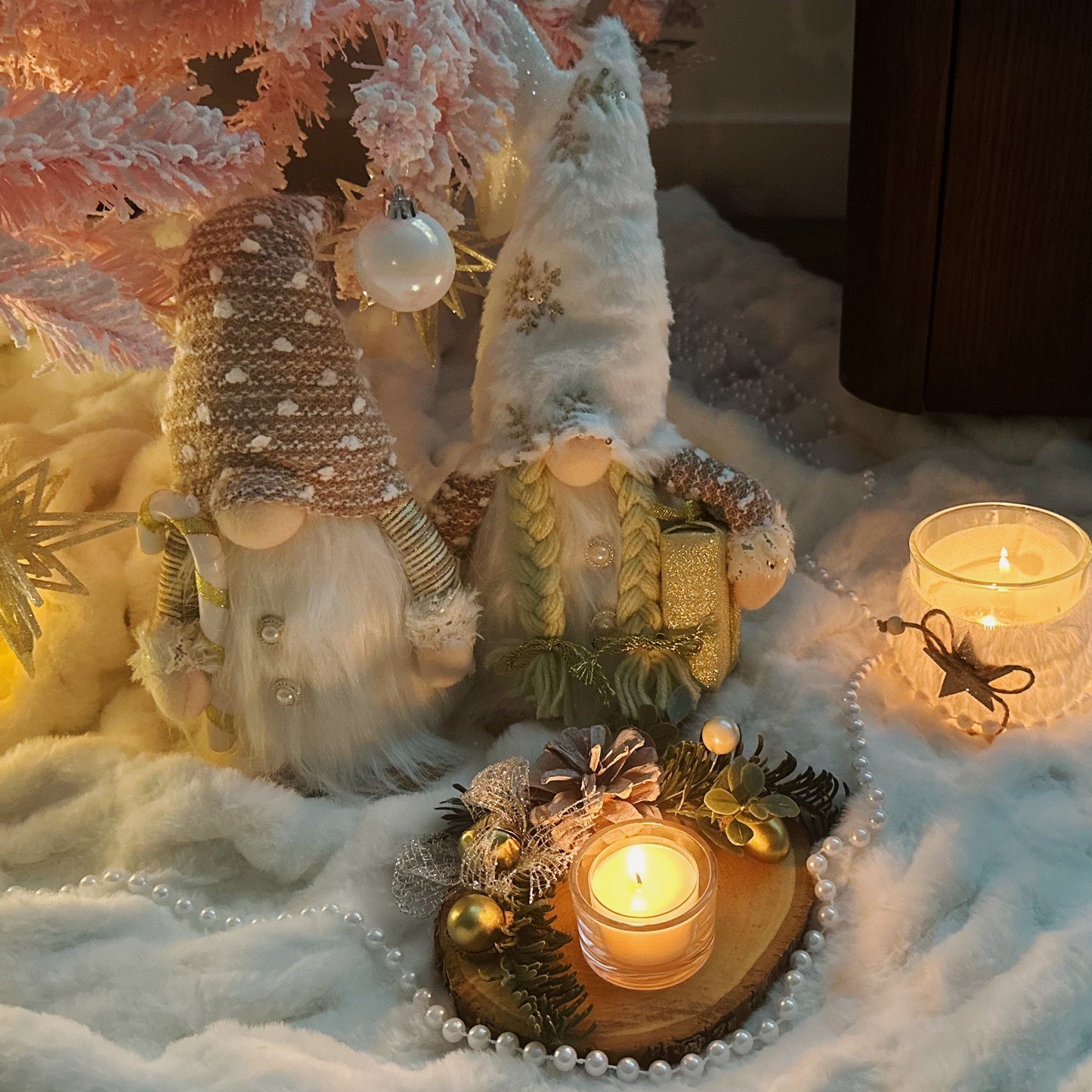 Xmas Plush Gift Light - Festive LED Christmas Doll | USB Rechargeable Holiday Decor & Plush Night Light
