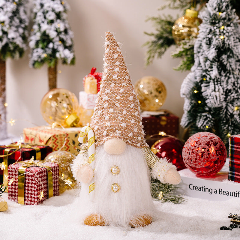 Xmas Plush Gift Light - Festive LED Christmas Doll | USB Rechargeable Holiday Decor & Plush Night Light