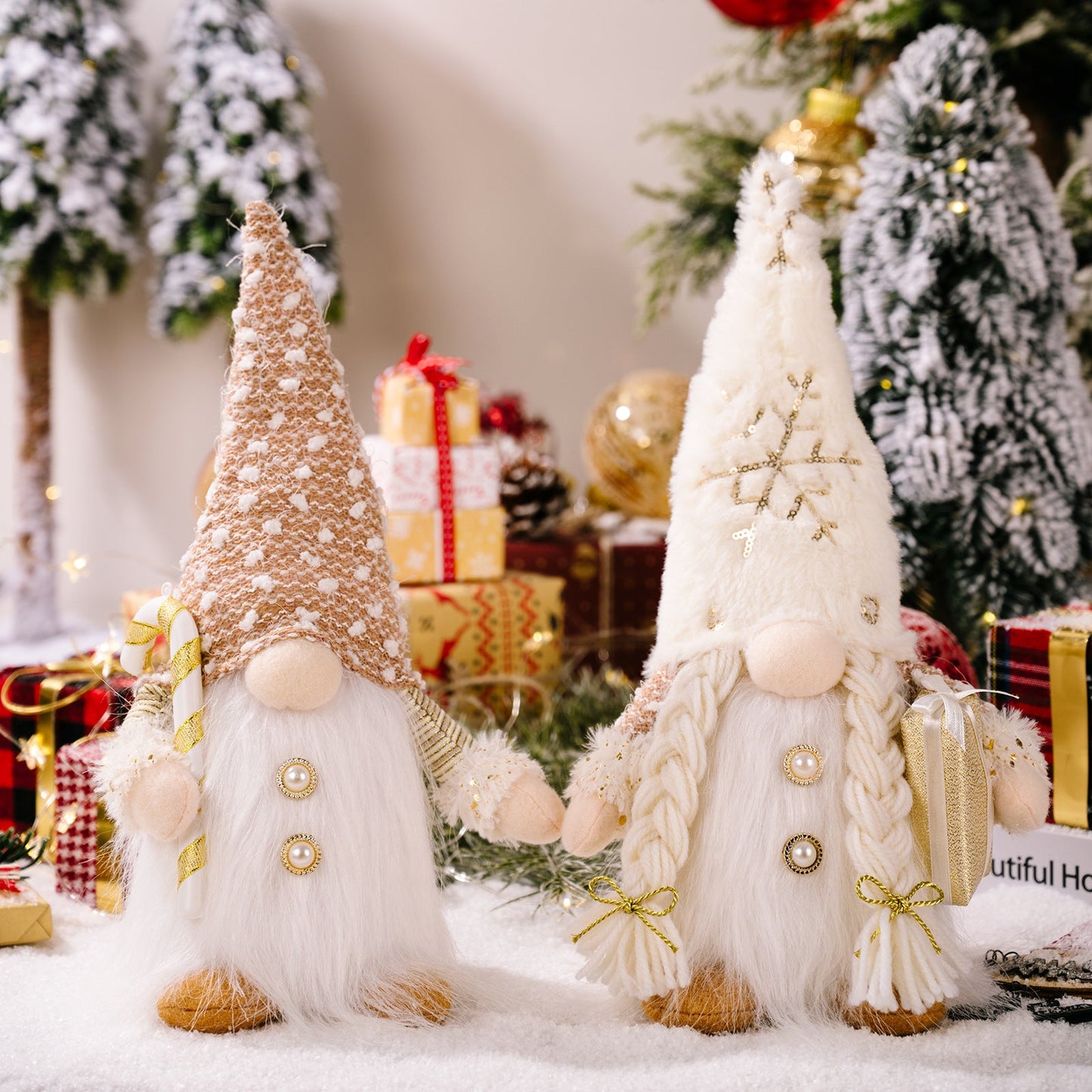 Xmas Plush Gift Light - Festive LED Christmas Doll | USB Rechargeable Holiday Decor & Plush Night Light