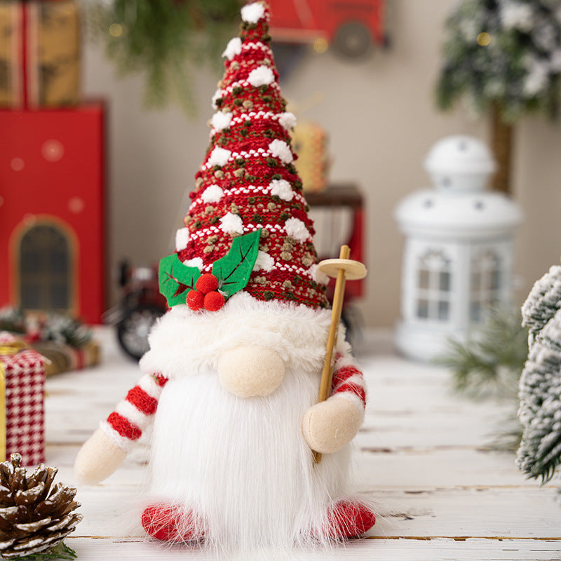 Xmas Plush Gift Light - Festive LED Christmas Doll | USB Rechargeable Holiday Decor & Plush Night Light