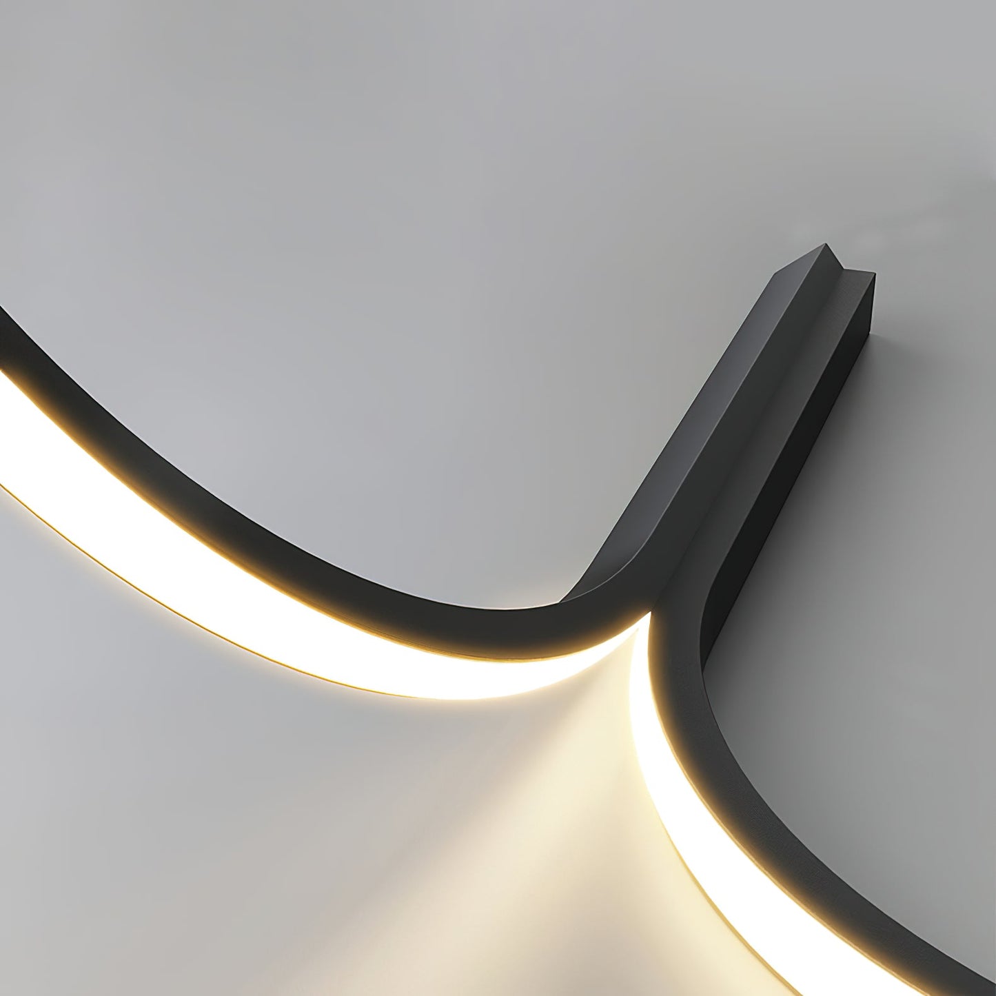 You LED Chandelier - Modern U-Shape Minimalist Pendant | 7-Light Integrated LED Dining Chandelier