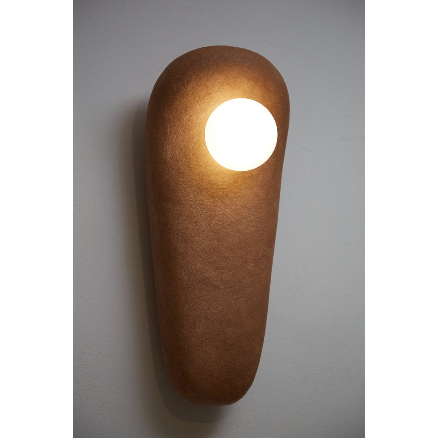 Zakohani Wall Lamp - Artistic Resin & Glass Sconce | Modern 15" Sculptural Wall Light
