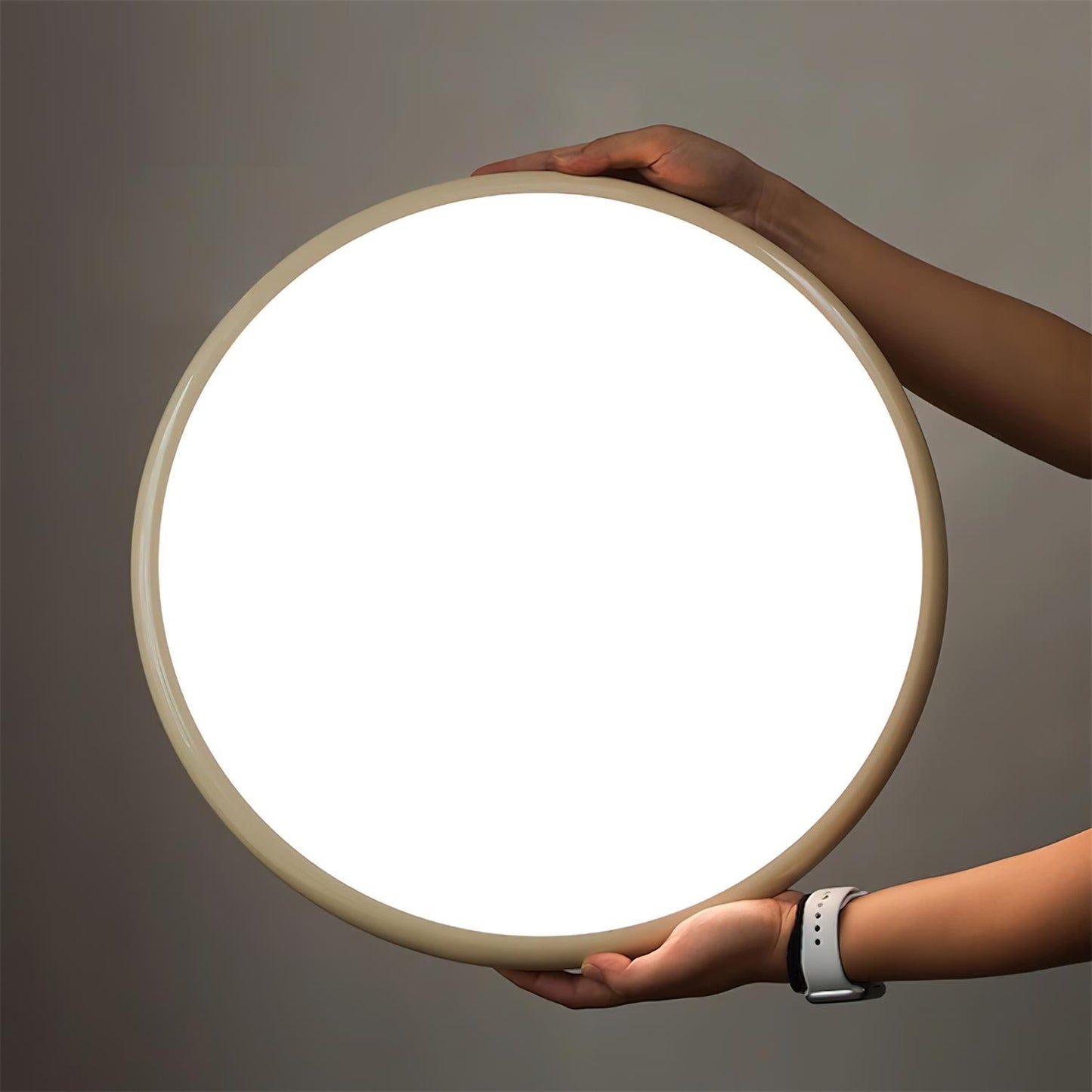 Zayn Ceiling Lamp - Ultra-Slim Floating Disc LED Flush Mount | TRIAC Warm Dimming Acrylic Ceiling Light