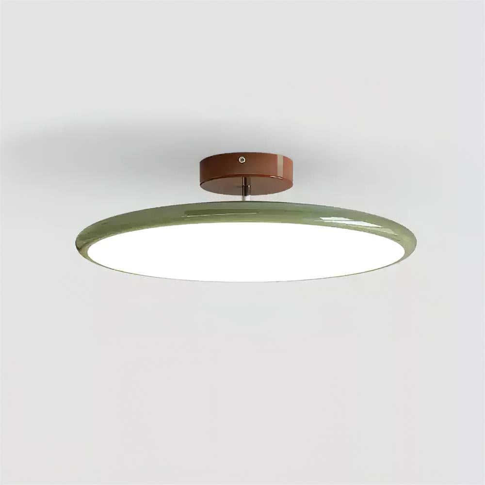 Zayn Ceiling Lamp - Ultra-Slim Floating Disc LED Flush Mount | TRIAC Warm Dimming Acrylic Ceiling Light