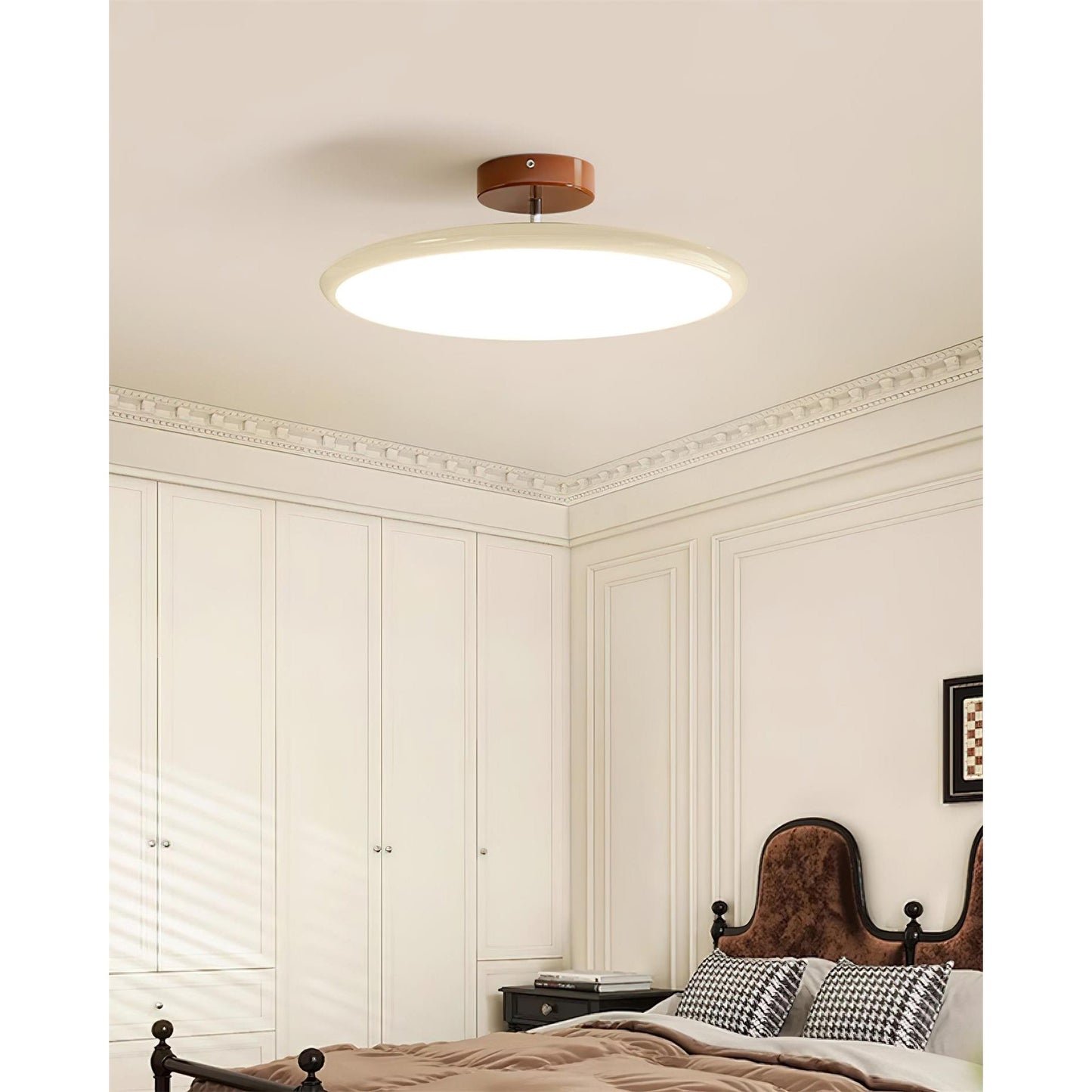 Zayn Ceiling Lamp - Ultra-Slim Floating Disc LED Flush Mount | TRIAC Warm Dimming Acrylic Ceiling Light