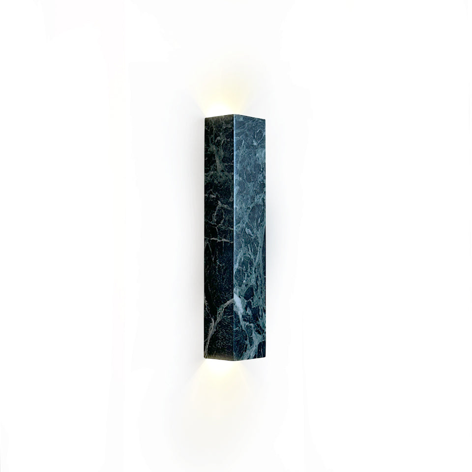 Zurich LED Wall Lamp - Exquisite Green Marble Sconce | Minimalist Swiss-Inspired LED Wall Light