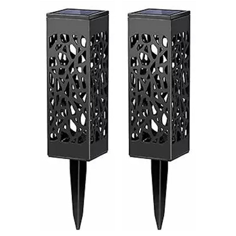 Outdoor Solar Ground Stake Light - Waterproof LED Landscape Pathway Lamp | Auto On/Off Solar Garden Spikes | White & Warm White