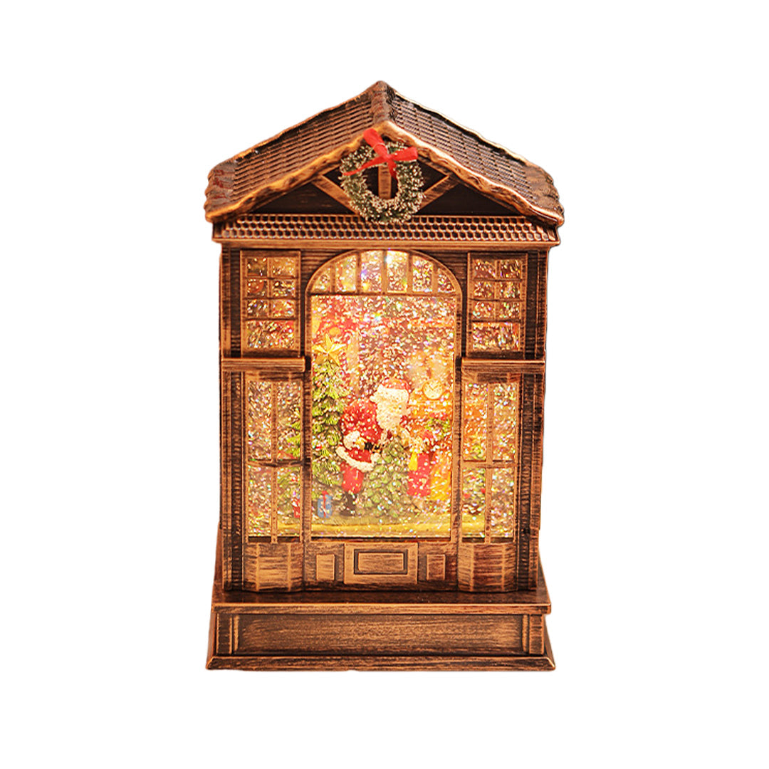 Christmas LED Ornament | Luxury Resin Night Light Holiday Decoration