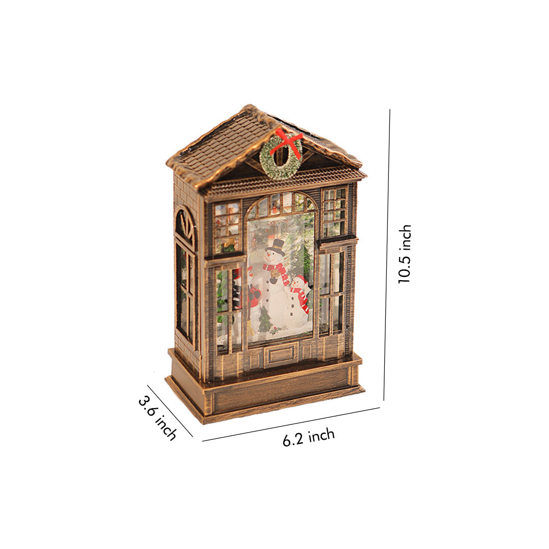 Christmas LED Ornament | Luxury Resin Night Light Holiday Decoration