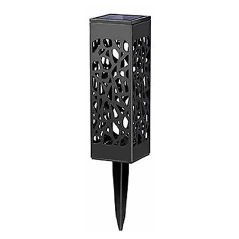 Outdoor Solar Ground Stake Light - Waterproof LED Garden Pathway Sconce | Automatic Dusk-to-Dawn Lawn Landscape Lamp | Warm White & White