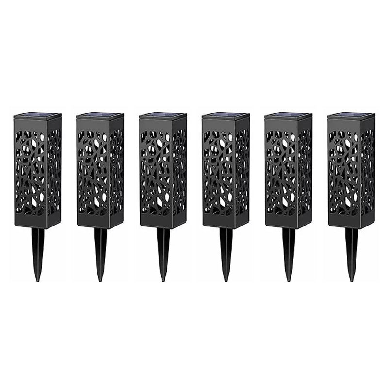 Outdoor Solar Ground Stake Light - Waterproof LED Garden Pathway Sconce | Automatic Dusk-to-Dawn Lawn Landscape Lamp | Warm White & White