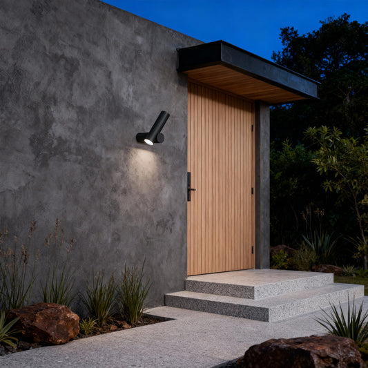 Modern Courtyard Spotlight | IP65 Waterproof 12W LED Architectural Sconce