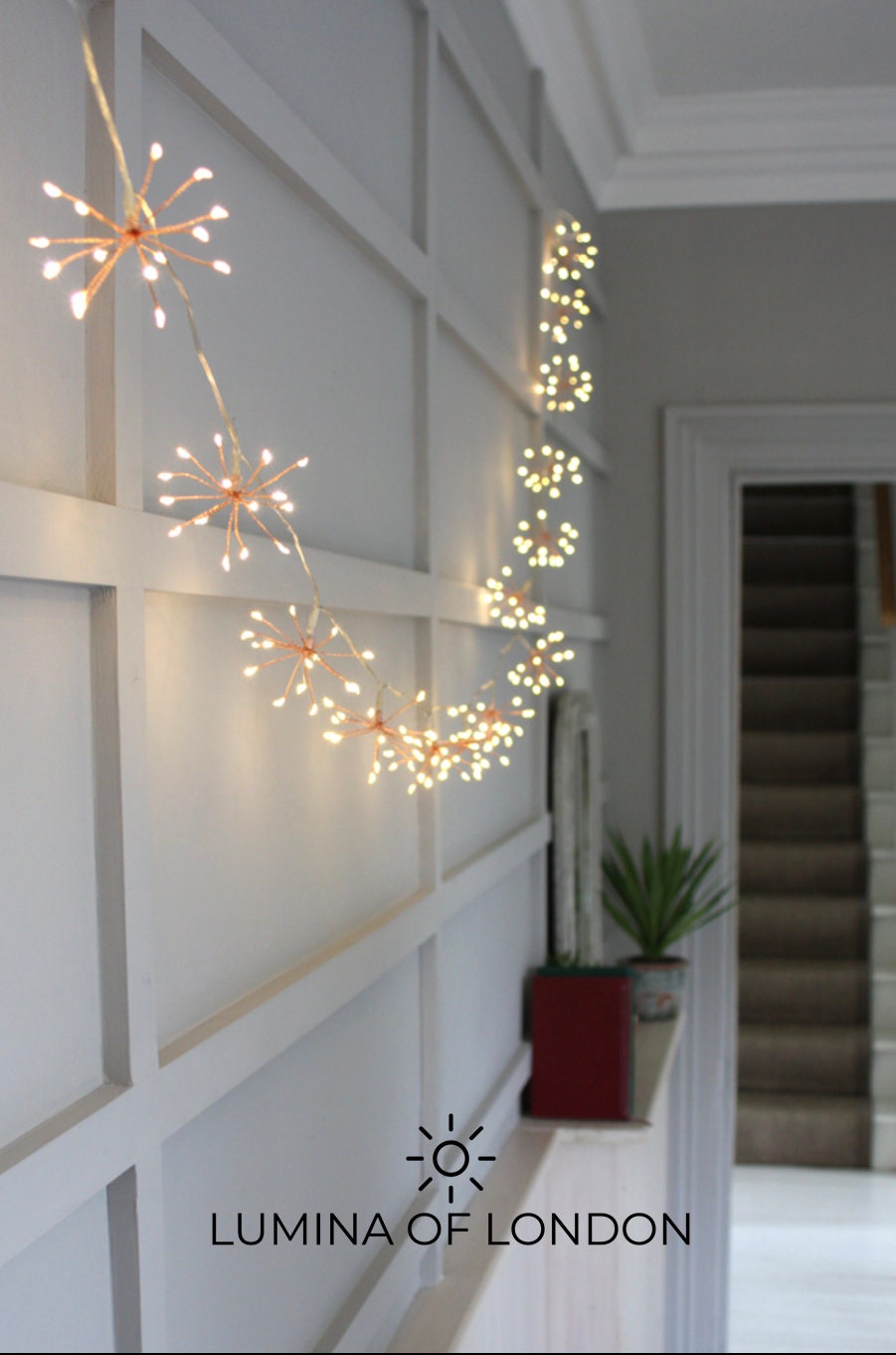 Starburst Chain Lights – Indoor & Outdoor Fireworks String Lights
