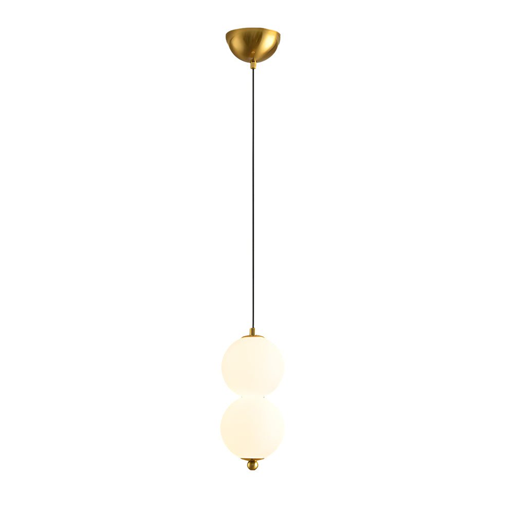 Modern Vertical Ball Pendant Lamp | Nordic String Orb LED Chandelier