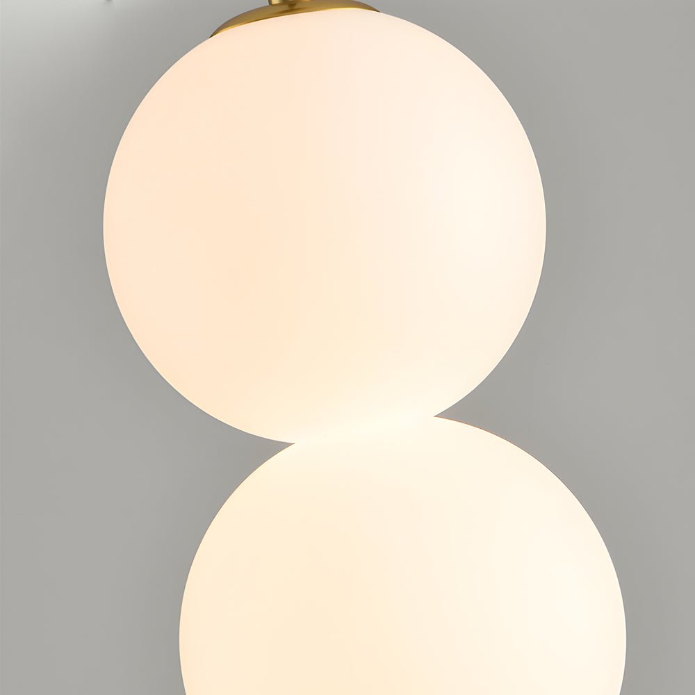 Modern Vertical Ball Pendant Lamp | Nordic String Orb LED Chandelier