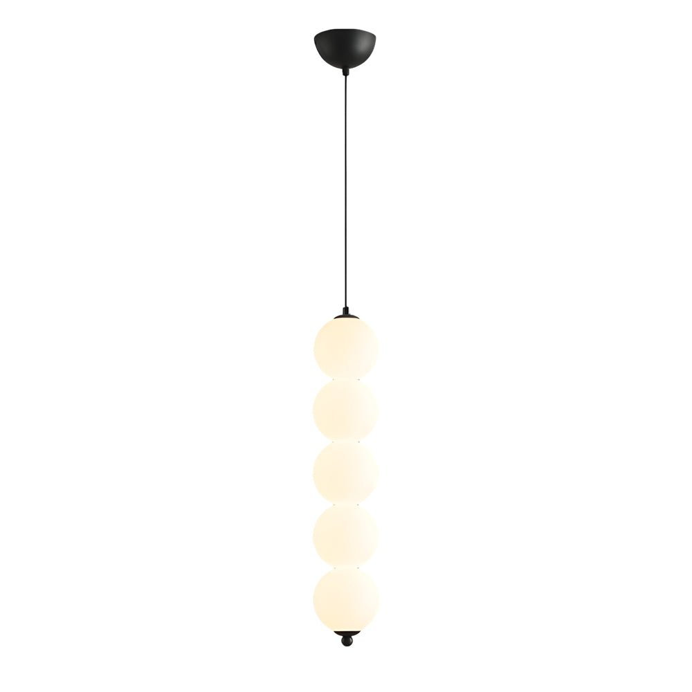 Modern Vertical Ball Pendant Lamp | Nordic String Orb LED Chandelier