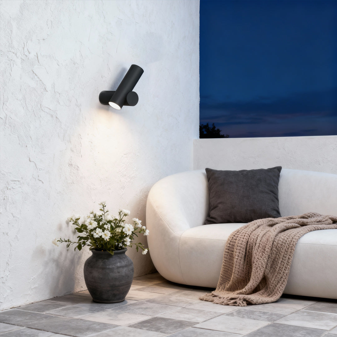 Modern Courtyard Spotlight | IP65 Waterproof 12W LED Architectural Sconce
