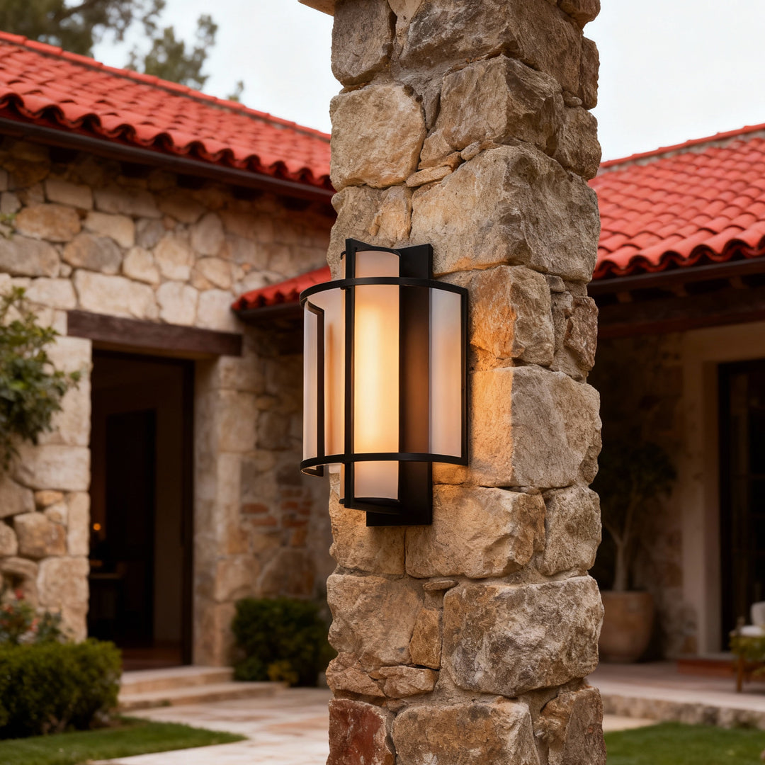 Outdoor Wall Mounted Sconce | Luxury 20-Inch Antique Copper Landscape Light