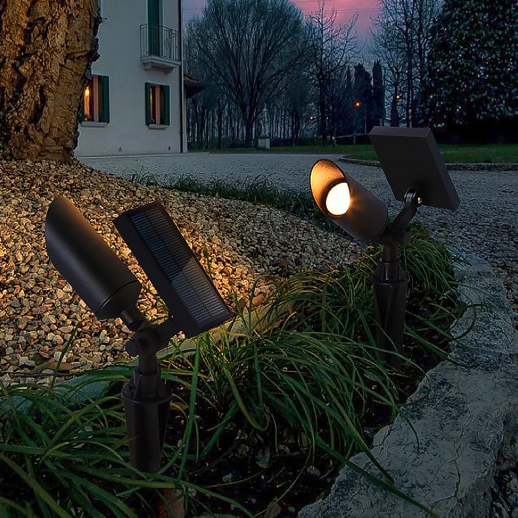 Solar & Hardwired Landscape Spotlight | Luxury Aluminum Outdoor Tree Light